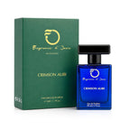 Crimson Alibi 50ml masculine perfume bottle and packaging
